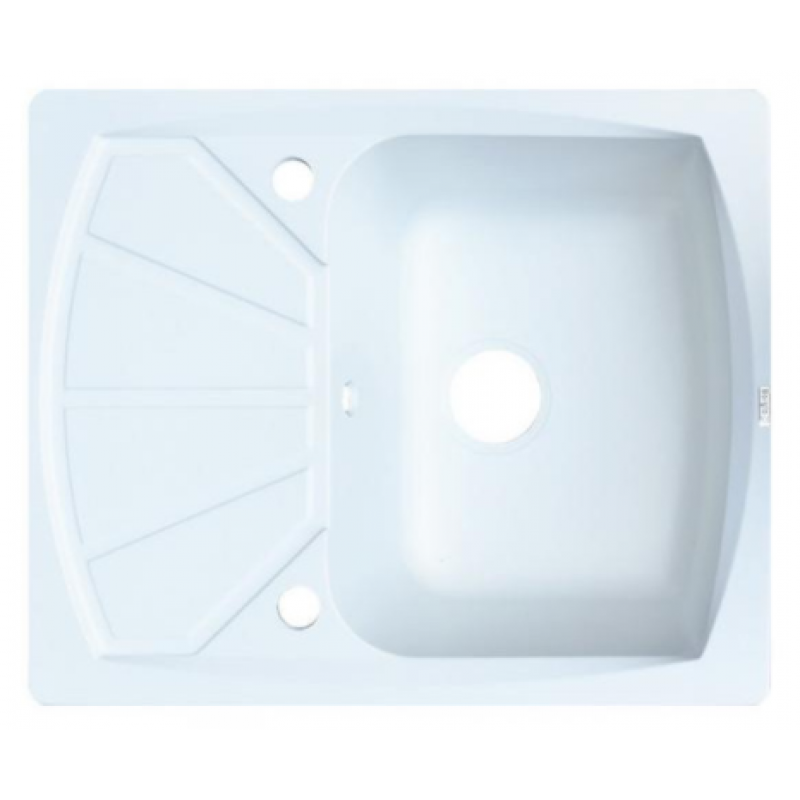 Кухонна мийка Borgio PRT-610x500 білий