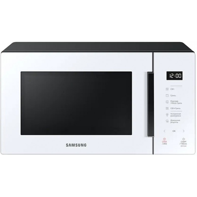 Мікрохвильовка з грилем Samsung MG23T5018AW/BW