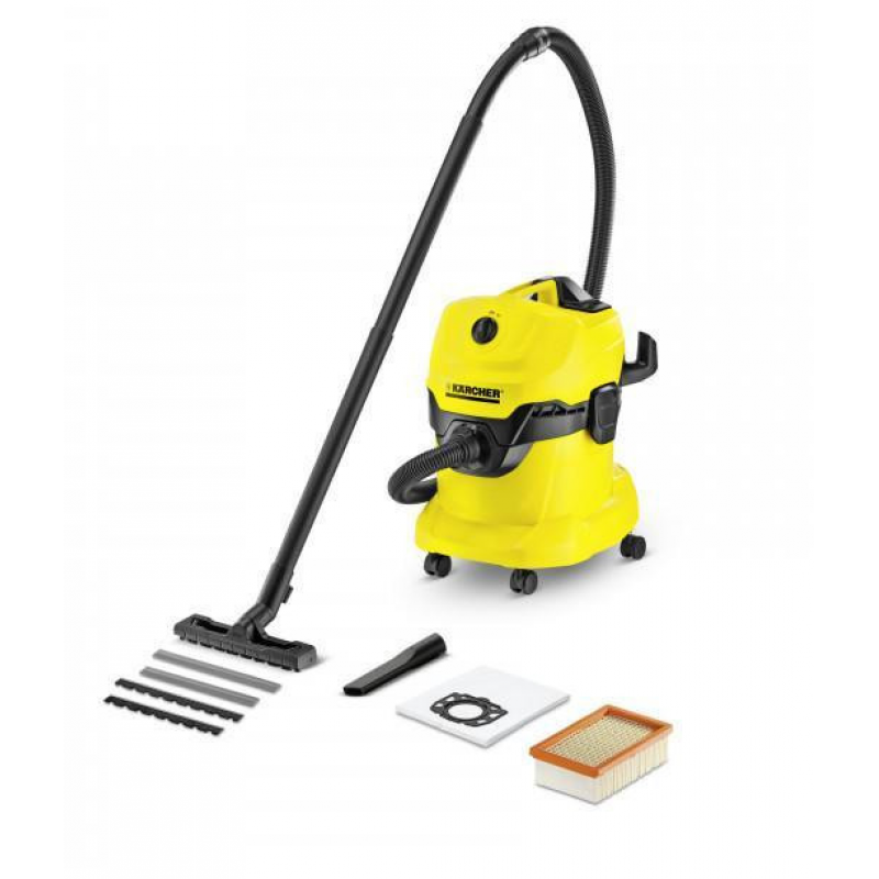 Професійний пилосос Karcher WD 4 + фільтр-мішки (9.611-150.0)