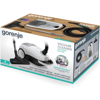 Пилосос з мішком Gorenje VCE21EMW Пилосос з мішком Gorenje VCE21EMW