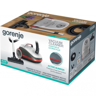 Пилосос із мішком Gorenje VCEA21GPLW