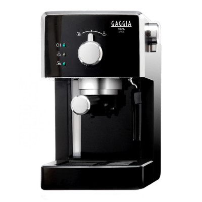 Рожкова кавоварка еспресо Gaggia Viva Style Focus Black (RI8433/11)