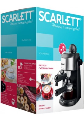 Ріжкова кавоварка еспресо Scarlett SC-CM33005