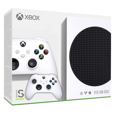Стаціонарна ігрова приставка Microsoft Xbox Series S 512GB + Wireless Controller with Bluetooth