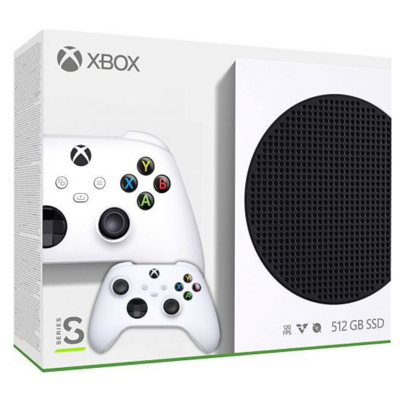 Стаціонарна ігрова приставка Microsoft Xbox Series S 512GB + Wireless Controller with Bluetooth