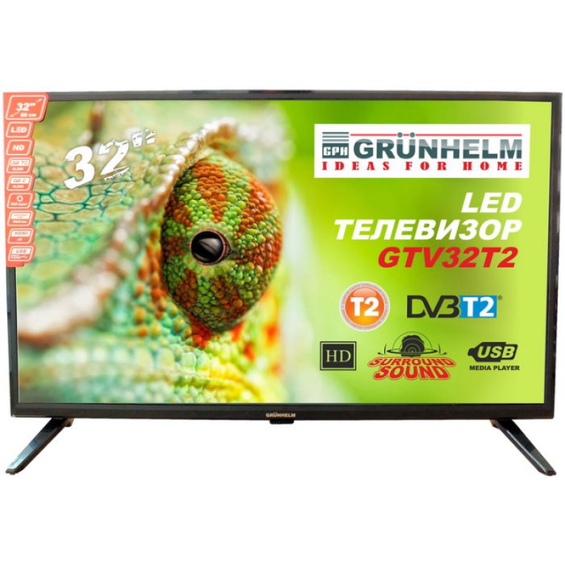 Телевізор Grunhelm GTHD32T2