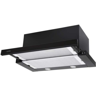Вытяжка Ventolux Garda 60 BK (1300) SMD LED