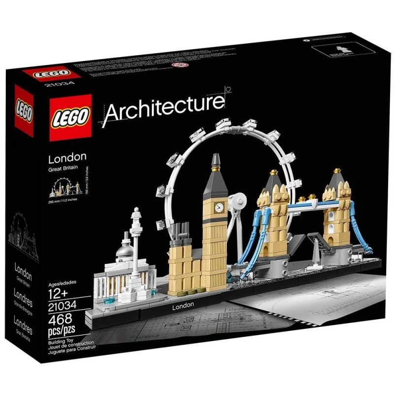 3d конструктор LEGO Architecture Лондон (21034)
