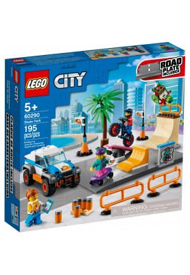 Блоковий конструктор LEGO City Скейт-парк (60290)