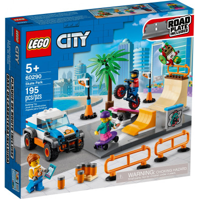 Блоковий конструктор LEGO City Скейт-парк (60290)