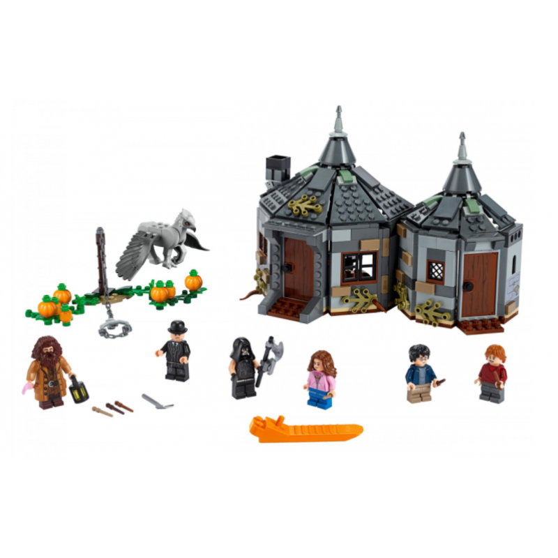 Блоковий конструктор LEGO Harry Potter Хатина Хагріда Порятунок Клювокрила (75947)