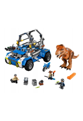 Блочный конструктор LEGO Jurassic World Охотник на Тираннозавров (75918)