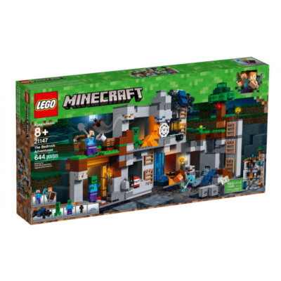 Блоковий конструктор LEGO Minecraft Пригоди на скелях (21147)