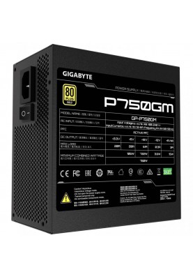 Блок живлення GIGABYTE 750W (GP-P750GM)