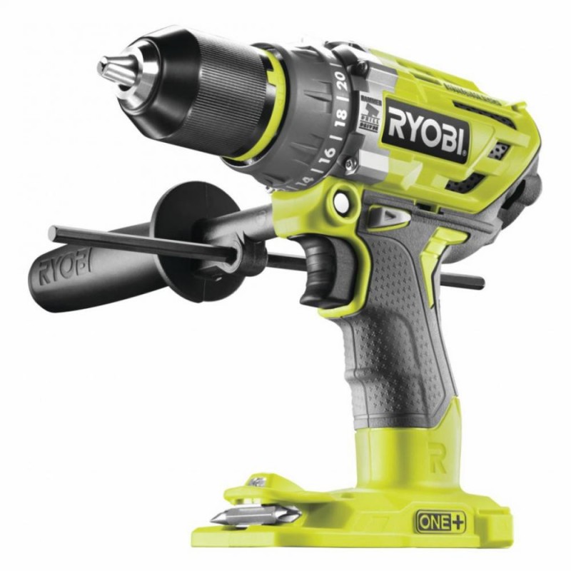 Дриль-шуруповерт безщіткового акумуляторна Ryobi R18PD7-0 (5133003941)