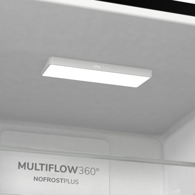 Холодильник с морозильной камерой Gorenje NRK6201SYBK