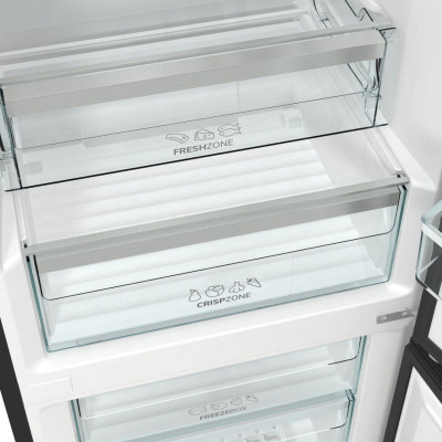 Холодильник с морозильной камерой Gorenje NRK6201SYBK