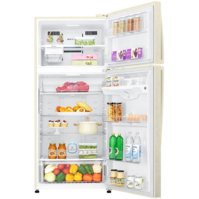 Холодильник с морозильной камерой LG DoorCooling+ GN-H702HEHZ
