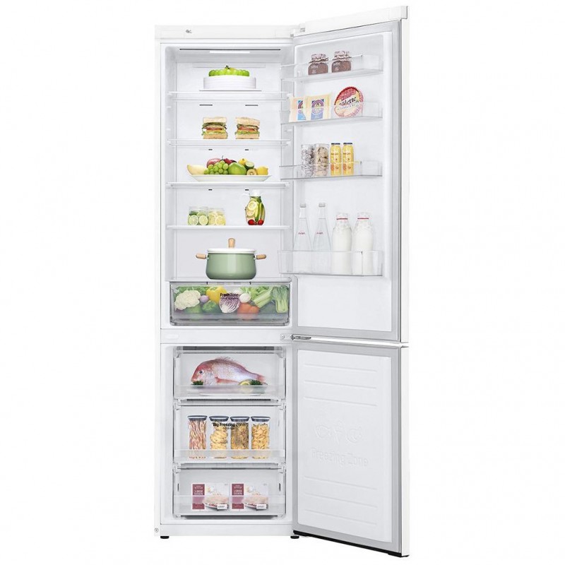 Холодильник з морозильною камерою LG GA-B509SQKM