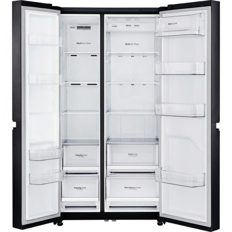 Холодильник з морозильною камерою LG GC-B247SBDC