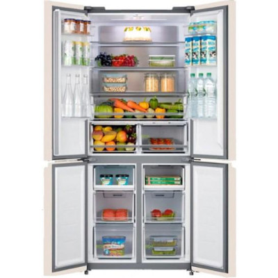 Холодильник с морозильной камерой Midea HQ-623WEN (BE)