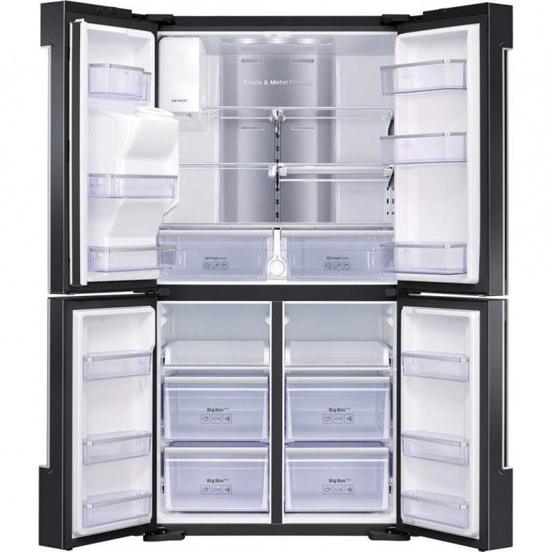 Холодильник з морозильною камерою side-by-side Samsung RF56N9740SG