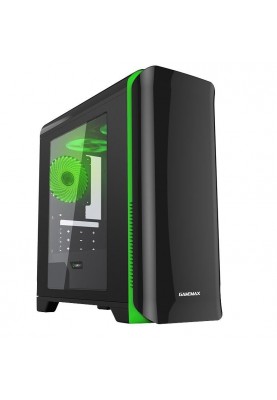 Корпус GameMax H602 Black Green