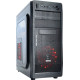 Корпус QUBE QB928A Black Red LED (QB928A_WRNU3)