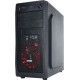 Корпус QUBE QB928A Black Red LED (QB928A_WRNU3)