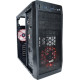 Корпус QUBE QB928A Black Red LED (QB928A_WRNU3)