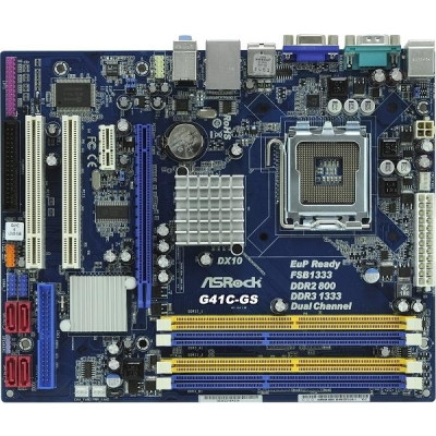 Материнська плата ASRock G41C-GS