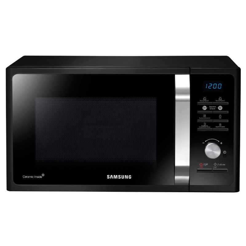 Мікрохвильовка Samsung MS23F302TAK/BW