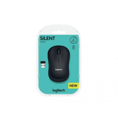 Миша Logitech M220 Silent Dark Gray (910-004878)
