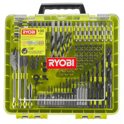 Набір біт і свердел Ryobi RAKDD100