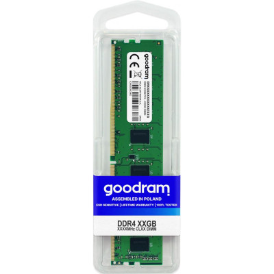 Пам'ять GOODRAM 8 GB DDR4 2666 MHz (GR2666D464L19S/8G)