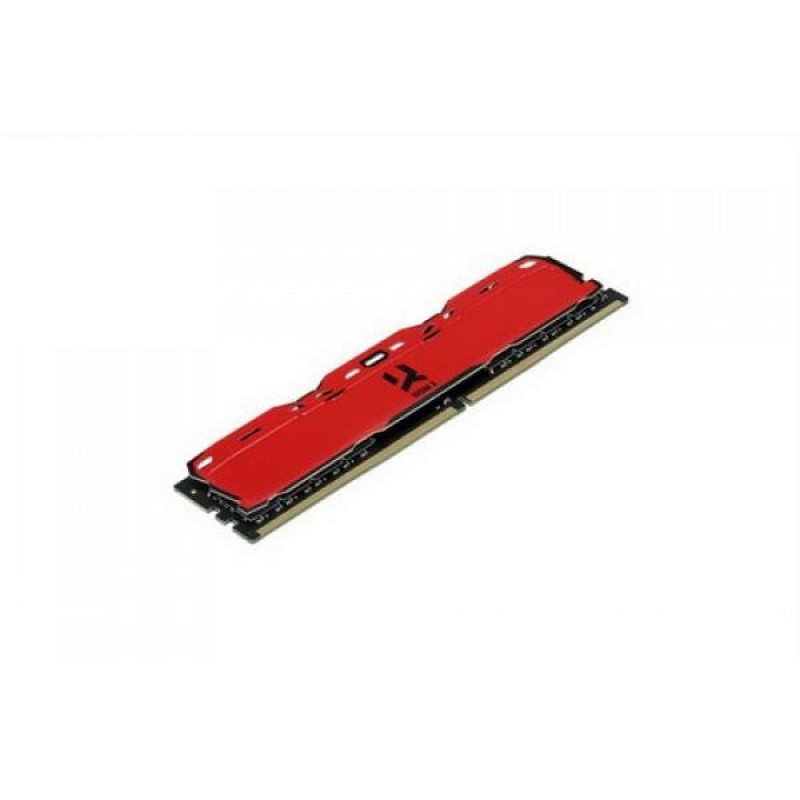 Пам'ять GOODRAM 8 GB DDR4 3000 MHz Iridium X Red (IR-XR3000D464L16S/8G)