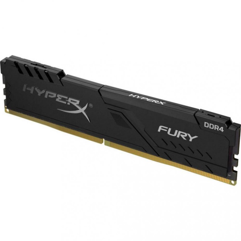 Пам'ять HyperX (Kingston FURY) 16 GB DDR4 2666 MHz Fury Black (HX426C16FB4/16)