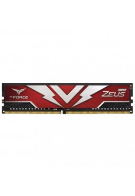 Пам'ять TEAM 8 GB DDR4 2666 MHz T-Force Zeus Red (TTZD48G2666HC1901)