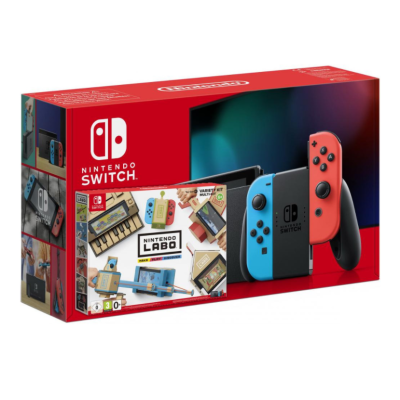 Портативна ігрова приставка Nintendo Switch HAC-001-01 Neon Blue-Red Портативна ігрова приставка Nintendo Switch HAC-001-01 Neon Blue-Red