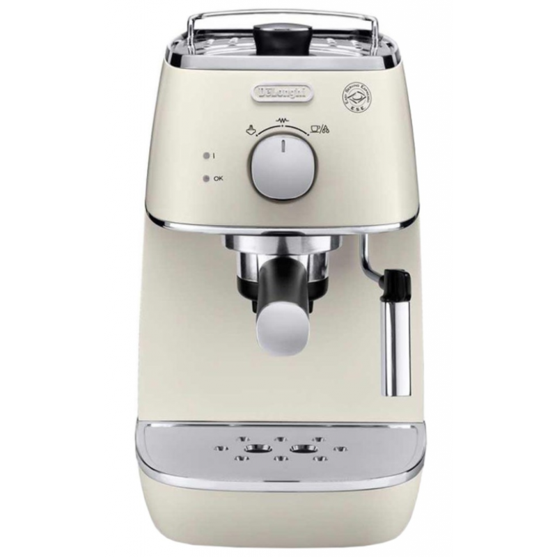 Ріжкова кавоварка еспресо DeLonghi Distinta ECI 341.W