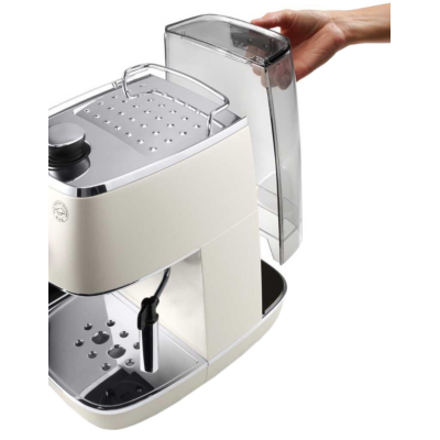 Рожкова кавоварка еспресо DeLonghi Distinta ECI 341.W