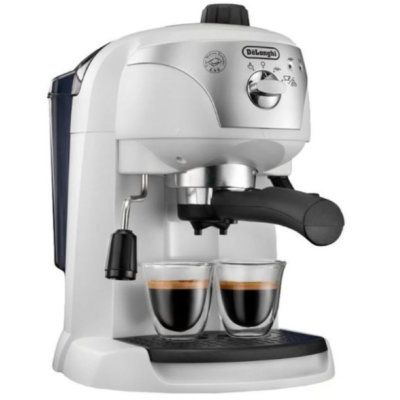 Ріжкова кавоварка еспресо DeLonghi EC 221.W