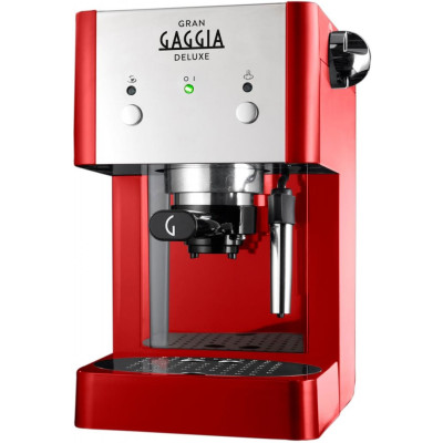 Ріжкова кавоварка еспресо Gaggia Gran Deluxe Red (RI8425/22)