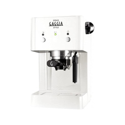 Рожкова кавоварка еспресо Gaggia Gran Style White (RI8423/21)