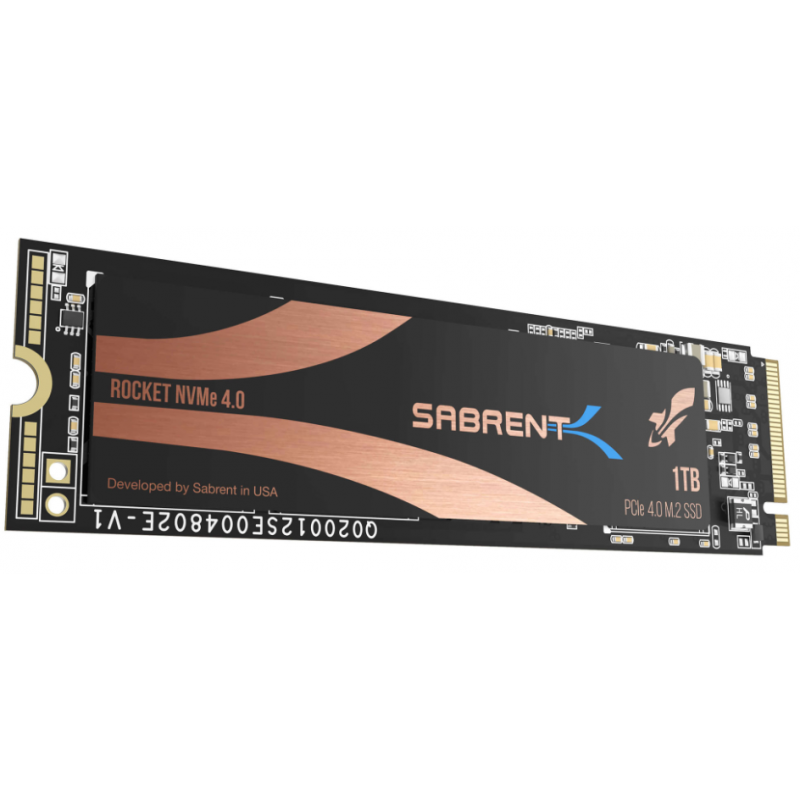 SSD накопичувач Sabrent Rocket NVMe 4.0 1 TB (SB-ROCKET-NVMe4-1TB)
