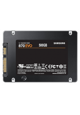 SSD накопичувач Samsung 870 EVO 500 GB (MZ-77E500BW)