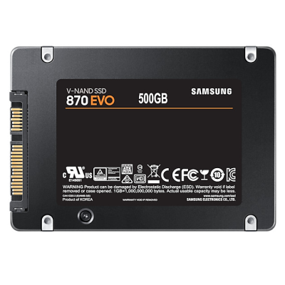 SSD накопичувач Samsung 870 EVO 500 GB (MZ-77E500BW)