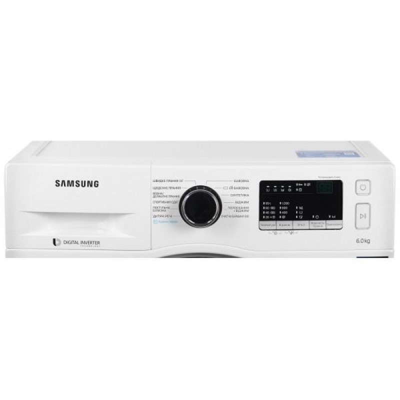 Пральна машина автоматична Samsung WW60J32G0PWDUA