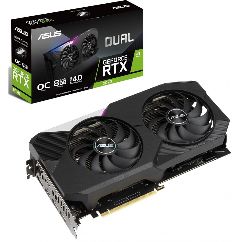 Відеокарта ASUS DUAL-RTX3070-O8G