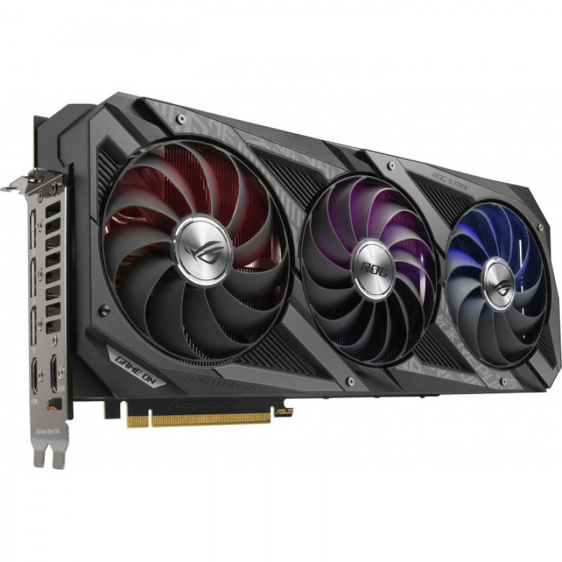 Відеокарта ASUS GeForce RTX 3080 ROG STRIX OC 10GB GDDR6X (ROG-STRIX-RTX3080-O10G-GAMING)